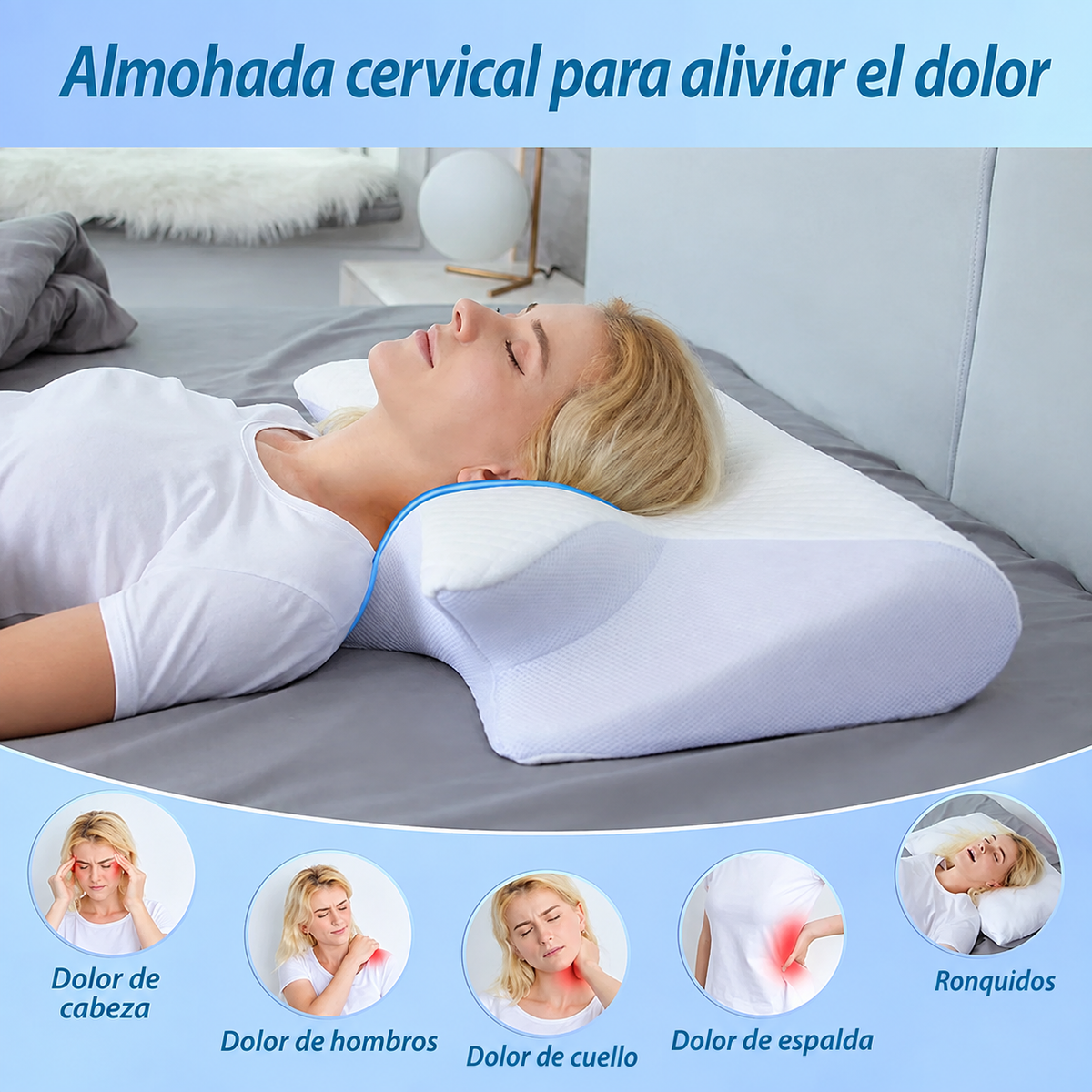 Almohada Moonyin Alivio